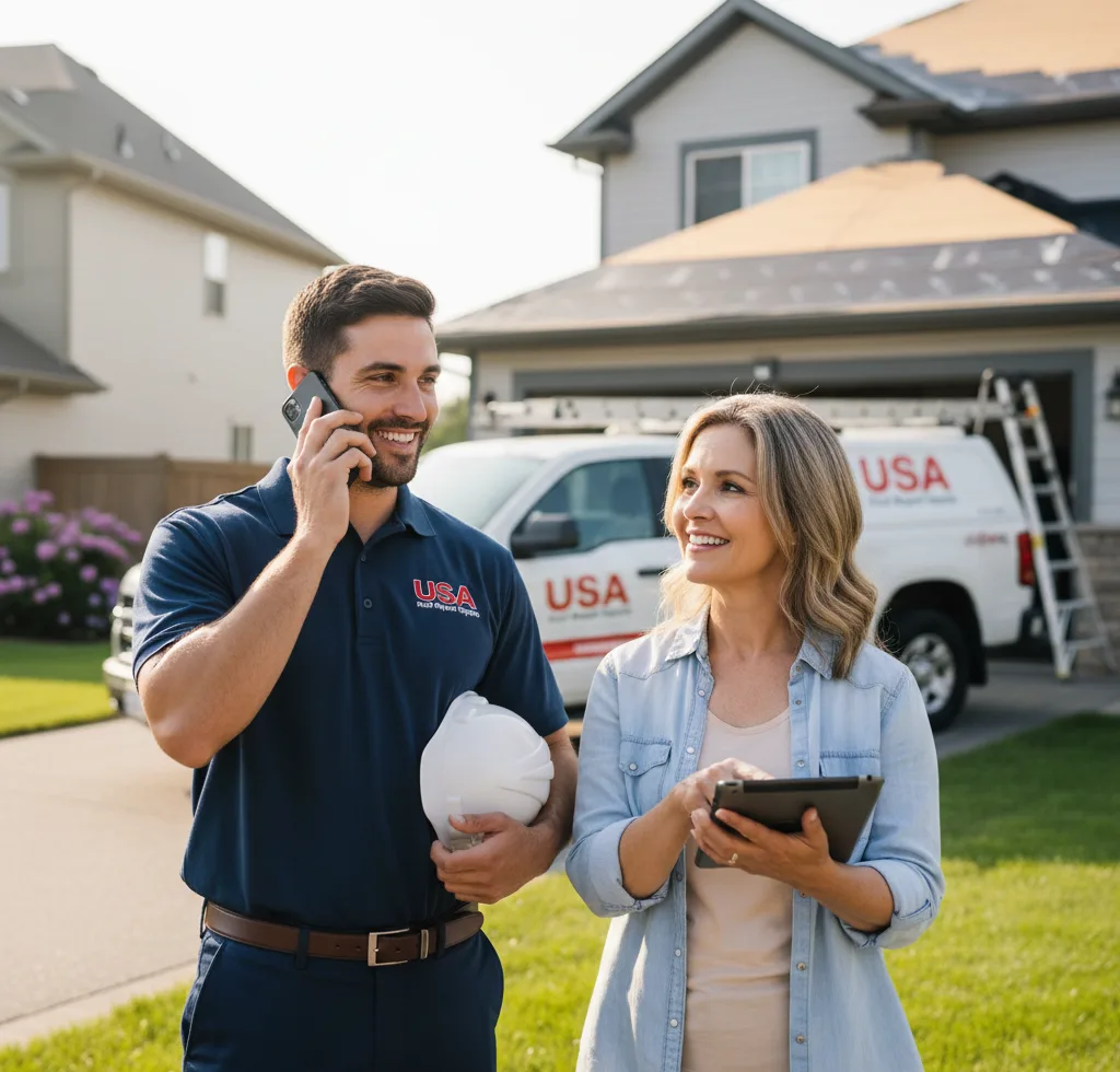 USA Roof Repair Experts customer support in Manhasset